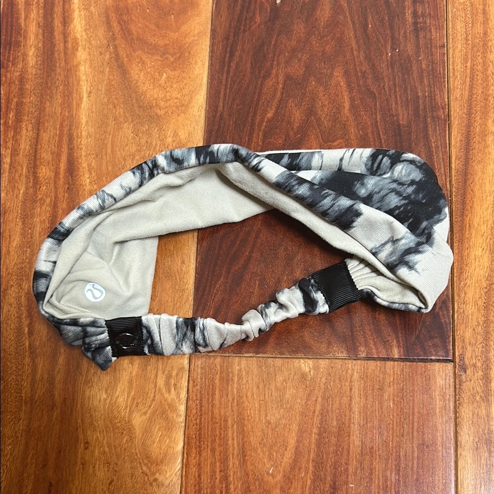 Lululemon Athletica Monochrome Tie-Dye Headband